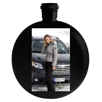 Bar Refaeli Round Flask