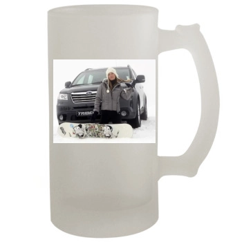 Bar Refaeli 16oz Frosted Beer Stein