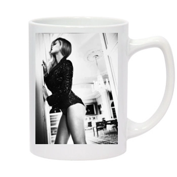 Bar Refaeli 14oz White Statesman Mug