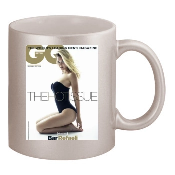 Bar Refaeli 11oz Metallic Silver Mug