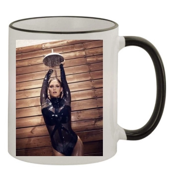 Bar Refaeli 11oz Colored Rim & Handle Mug