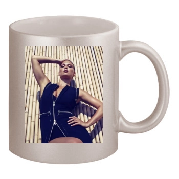 Bar Refaeli 11oz Metallic Silver Mug