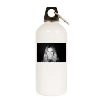 Bar Refaeli White Water Bottle With Carabiner