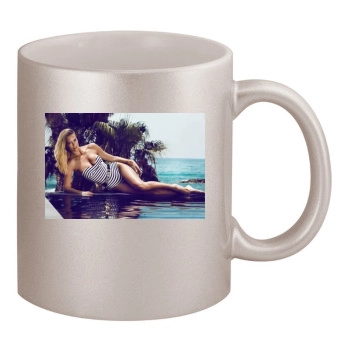 Bar Refaeli 11oz Metallic Silver Mug