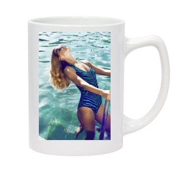 Bar Refaeli 14oz White Statesman Mug