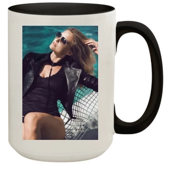 Bar Refaeli 15oz Colored Inner & Handle Mug