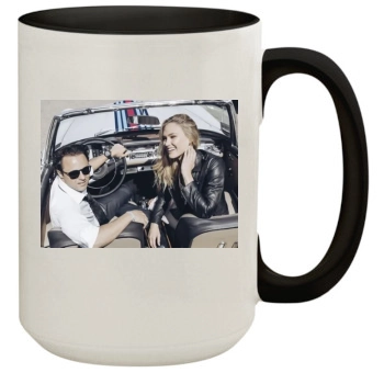 Bar Refaeli 15oz Colored Inner & Handle Mug