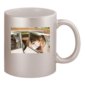 Bar Refaeli 11oz Metallic Silver Mug