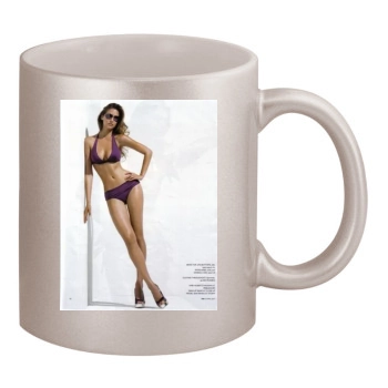 Bar Refaeli 11oz Metallic Silver Mug