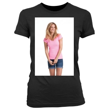 Bar Refaeli Women's Junior Cut Crewneck T-Shirt