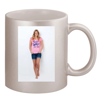 Bar Refaeli 11oz Metallic Silver Mug