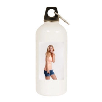 Bar Refaeli White Water Bottle With Carabiner