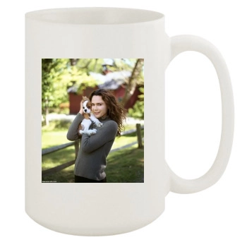 Lena Olin 15oz White Mug