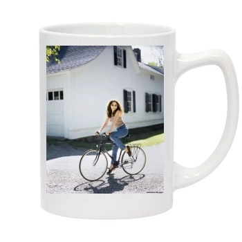 Lena Olin 14oz White Statesman Mug