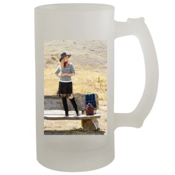 Beth Behrs 16oz Frosted Beer Stein