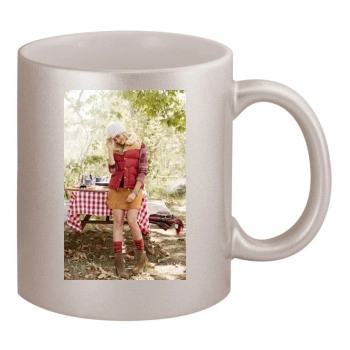 Beth Behrs 11oz Metallic Silver Mug