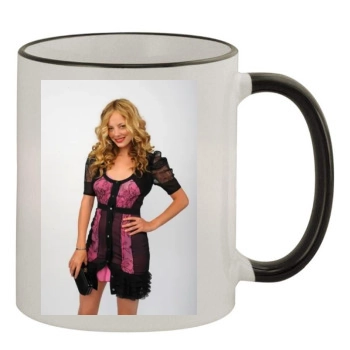 Bijou Phillips 11oz Colored Rim & Handle Mug