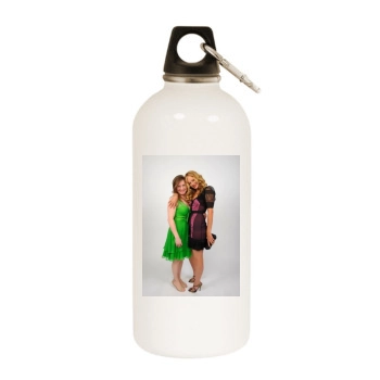 Bijou Phillips White Water Bottle With Carabiner