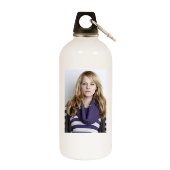 Bijou Phillips White Water Bottle With Carabiner