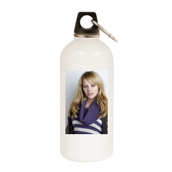 Bijou Phillips White Water Bottle With Carabiner