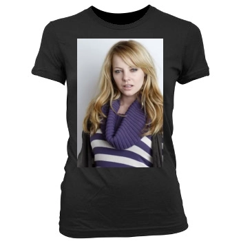 Bijou Phillips Women's Junior Cut Crewneck T-Shirt