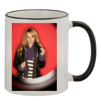 Bijou Phillips 11oz Colored Rim & Handle Mug