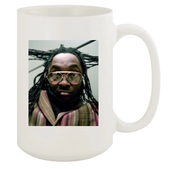 Black Eyed Peas 15oz White Mug