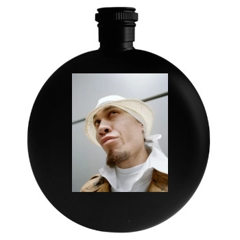 Black Eyed Peas Round Flask