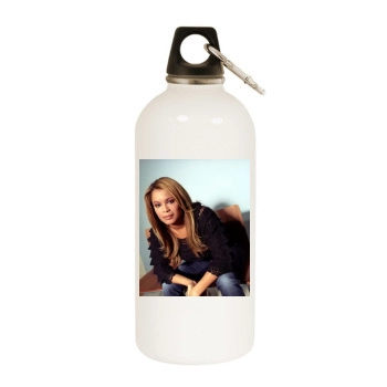 Blu Cantrell White Water Bottle With Carabiner