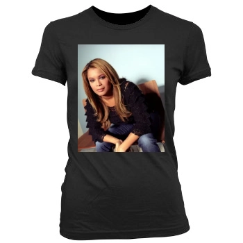 Blu Cantrell Women's Junior Cut Crewneck T-Shirt