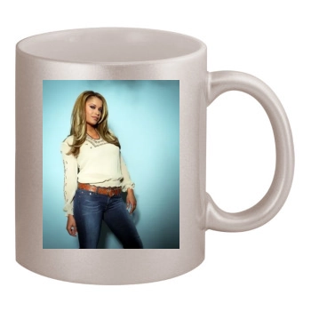 Blu Cantrell 11oz Metallic Silver Mug