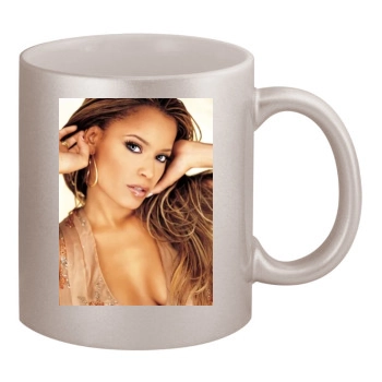 Blu Cantrell 11oz Metallic Silver Mug