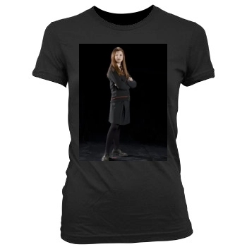 Bonnie Wright Women's Junior Cut Crewneck T-Shirt