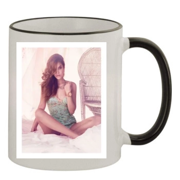 Barbara Palvin 11oz Colored Rim & Handle Mug