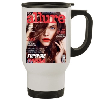 Barbara Palvin Stainless Steel Travel Mug