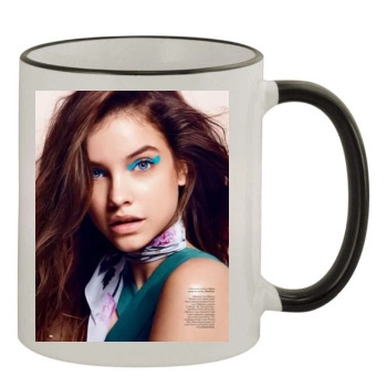 Barbara Palvin 11oz Colored Rim & Handle Mug