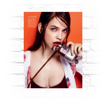 Barbara Palvin Metal Wall Art