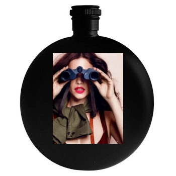 Barbara Palvin Round Flask