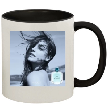 Barbara Palvin 11oz Colored Inner & Handle Mug