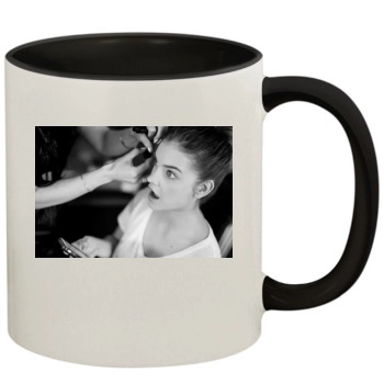 Barbara Palvin 11oz Colored Inner & Handle Mug