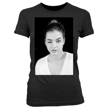 Barbara Palvin Women's Junior Cut Crewneck T-Shirt