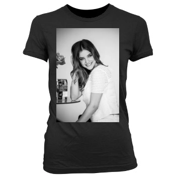 Barbara Palvin Women's Junior Cut Crewneck T-Shirt