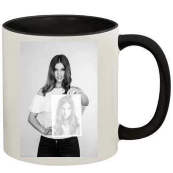 Barbara Palvin 11oz Colored Inner & Handle Mug