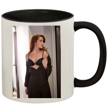 Barbara Palvin 11oz Colored Inner & Handle Mug