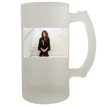 Barbara Palvin 16oz Frosted Beer Stein