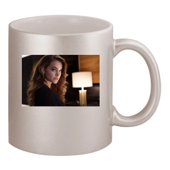 Barbara Palvin 11oz Metallic Silver Mug