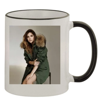 Barbara Palvin 11oz Colored Rim & Handle Mug