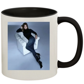 Barbara Palvin 11oz Colored Inner & Handle Mug