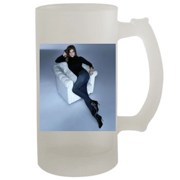 Barbara Palvin 16oz Frosted Beer Stein