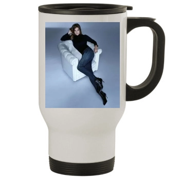 Barbara Palvin Stainless Steel Travel Mug